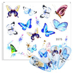 Water Decals Nail Tattoo Wolf Animal 3D Embossed Nail Sticker Flower Adhesive Manicure Slider Nail Art Tips Curve Graffiti Nail Design for Acrylic Nail Supplies Designer Nail Decorations for Women Girls Kids 3D Nail Art Stickers Decals