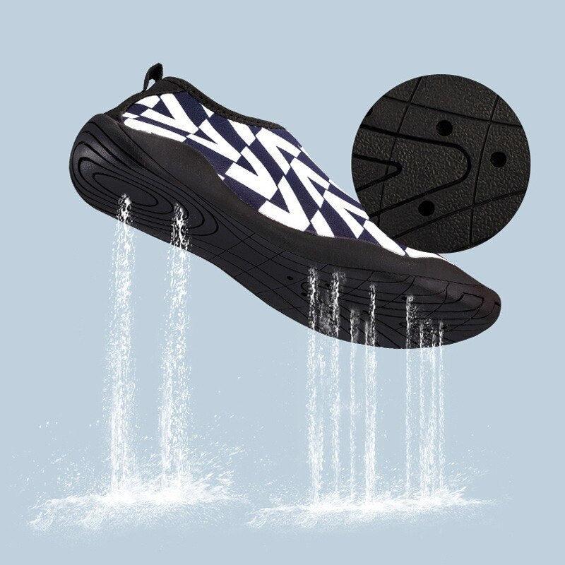 Water Sneakers Mens Womens Barefoot Beach Water Aqua Shoes Outdoor Fishing Swimming Quick-Drying Aqua Socks Barefoot For Outdoor Beach Swim Surf Yoga Stevvex