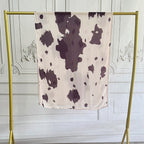 Watercolor Artistic Modal Hijab with Painted Floral Motifs (MH144)