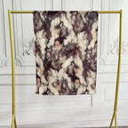 Watercolor Artistic Modal Hijab with Painted Floral Motifs (MH144)