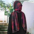 Watercolor Artistry Ethereal Print Hijab (MH176)