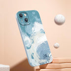 Watercolor Painting Phone Case For Xiaomi Mi 11 Lite 12 11T 10T Poco X4 M4 Pro X3 Redmi 10C Note 11 11S 10 9 With Lanyard Cover Aesthetic New Design Shockproof Unique Soft Bumper Case Cover Stevvex