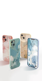 Watercolor Painting Phone Case For Xiaomi Mi 11 Lite 12 11T 10T Poco X4 M4 Pro X3 Redmi 10C Note 11 11S 10 9 With Lanyard Cover Aesthetic New Design Shockproof Unique Soft Bumper Case Cover Stevvex
