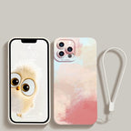 Watercolor Painting Phone Case For Xiaomi Mi 11 Lite 12 11T 10T Poco X4 M4 Pro X3 Redmi 10C Note 11 11S 10 9 With Lanyard Cover Aesthetic New Design Shockproof Unique Soft Bumper Case Cover Stevvex