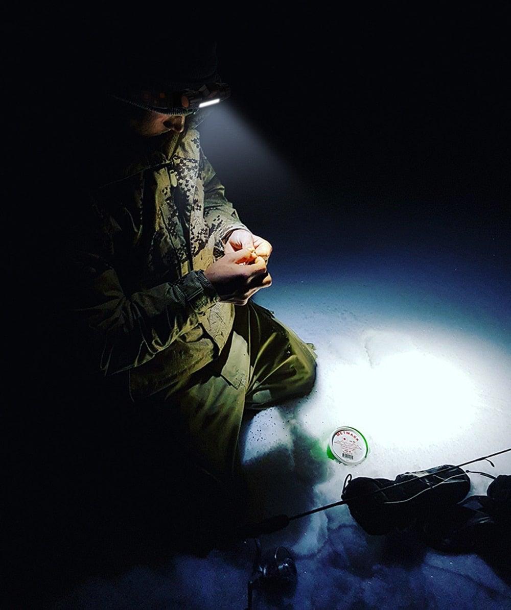 Waterproof 2 Light Mode USB LED Headlight With Magnet Rechargeable Headlamp Built-in 18650 Battery Flashlight  COB Work Light For Outdoor Camping Cycling Fishing Headlamp Flashlight Stevvex