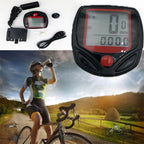 Waterproof Bicycle Bike Cycle LCD Display Digital Computer Bike Speedometer Waterproof And Cycling Odometer With Automatic Wake-up LCD Display Outdoor Sport Computer Speedometer Stevvex