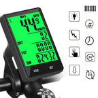Waterproof Bicycle Computer Wireless And Wired Bike Cycling Odometer Stopwatch Speedometer Bicycle Speedometer With LCD Display 20 Functions And Automatic Wake-up Stevvex