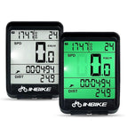 Waterproof Bicycle Computer Wireless And Wired MTB Bike Cycling Odometer Stopwatch Speedometer LED Digital Bicycles Computer Odometer Speedometer Max Distance Time For Trainer Stevvex