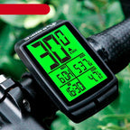 Waterproof Bicycle Computer Wireless Mountain Bike Cycling Potentiometer Stopwatch Speedometer Wireless Waterproof Bike Computer With LCD Large Backlight Display Multifunction Bicycle Speedometer 14 Functions Speedometer Stevvex