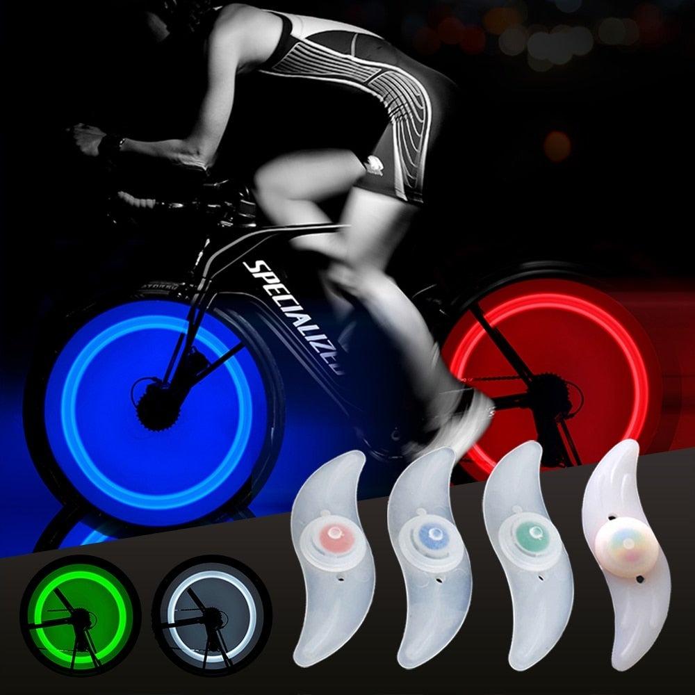 Waterproof Bicycle Spoke Light 3 Lighting Mode LED Bike Wheel Warning Light Colorful LED Bike Wheel Light Waterproof Easy Install Bicycles Wheel Spoke LED Lights With 3 Modes For Bicycle Present For Kids Teens Boys Girls Men Women Stevvex