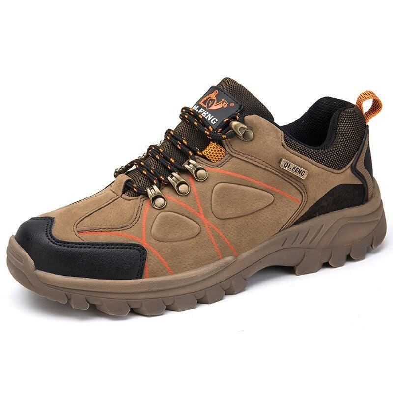 Waterproof Hiking Boots Mens Casual Shoes Walking Climbing Hiking Mountain Sport Boots Hunting Mens Slip-Resistant Climbing Shoes Lightweight Walking Shoes Stevvex