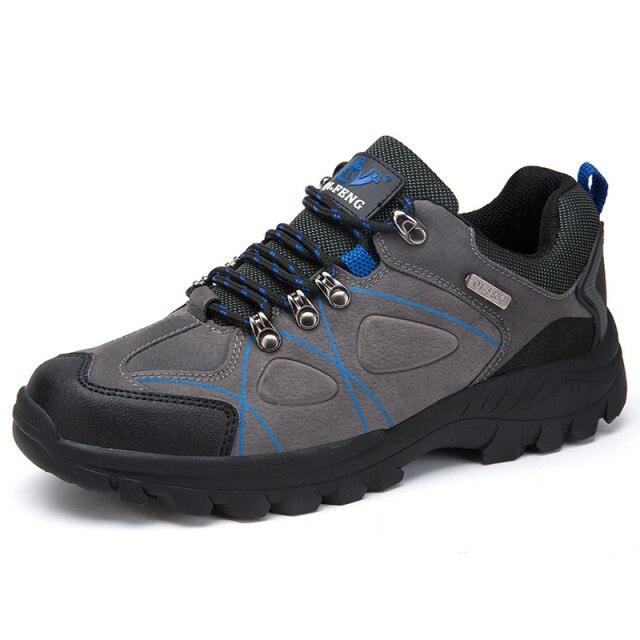 Waterproof Hiking Boots Mens Casual Shoes Walking Climbing Hiking Mountain Sport Boots Hunting Mens Slip-Resistant Climbing Shoes Lightweight Walking Shoes Stevvex