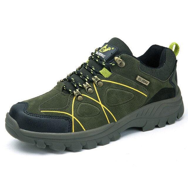 Waterproof Hiking Boots Mens Casual Shoes Walking Climbing Hiking Mountain Sport Boots Hunting Mens Slip-Resistant Climbing Shoes Lightweight Walking Shoes Stevvex