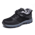 Waterproof Mens Winter Shoes Couple Snow Boots Antiskid Bottom Warm Casual Boots Winter Men’s Snow Ankle Boots Fur Lined Warm Anti-slip Outdoor Sport Shoes Stevvex