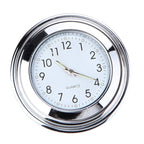 Waterproof  Motorcycle Handlebar Mount Quartz Clock Motorcycle Handlebar Motorcycle Handlebar Clock Motorcycle Modification Handlebar Mount Waterproof Quartz Clock Watch Accessories Watch Aluminum Luminous Clock Moto Black Accessories Stevvex