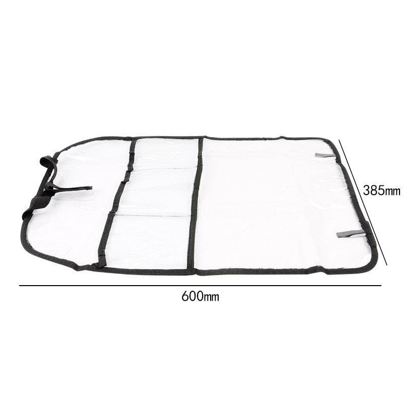 Waterproof Protection Car Children Seat Anti-Kick Seat Back Covers Stain-Resistant Protection From Dirt Mud Scratches Durable Car Seat Protector Universal Fit Automotive Interior Protectors Backseat Protector Seat Covers for Your Car Stevvex