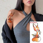 Waterproof Temporary Tattoo Lavender Stickers Butterfly Flower Luxury Small Tattoo For Body Arm Stevvex