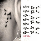 Waterproof Temporary Tattoo Lavender Stickers Butterfly Flower Luxury Small Tattoo For Body Arm Stevvex