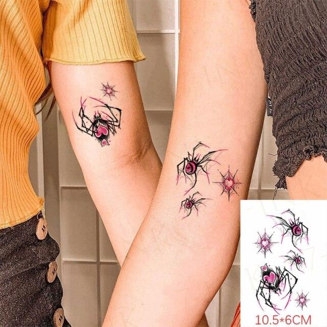 Waterproof Temporary Tattoo Lavender Stickers Butterfly Flower Luxury Small Tattoo For Body Arm Stevvex