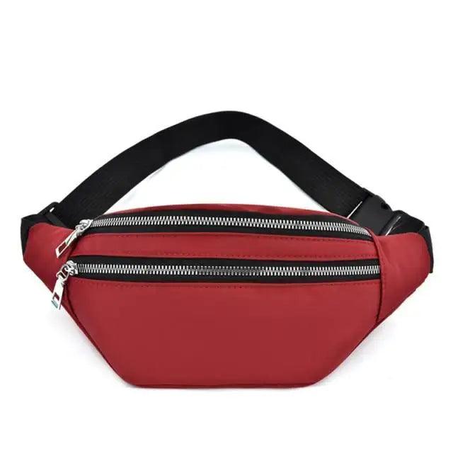 Waterproof Travel Unisex Fanny Pack Simple Design Waist Bags Fashion Bum Bag Trendy  Cross Body Chest Bags Stevvex