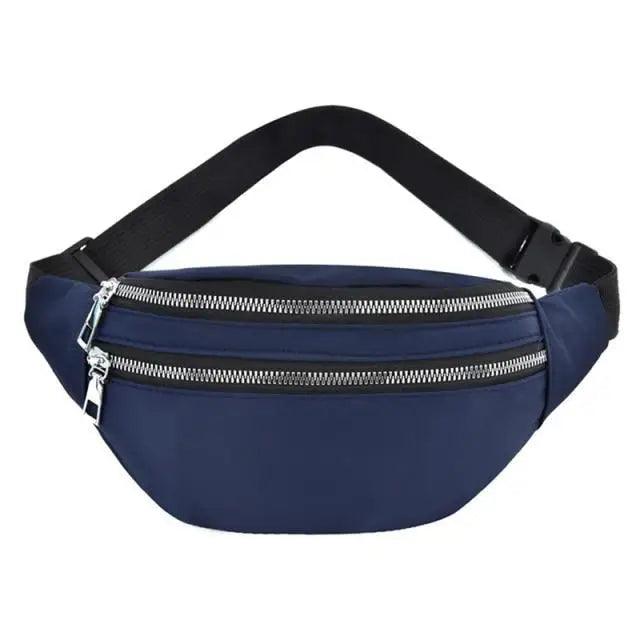 Waterproof Travel Unisex Fanny Pack Simple Design Waist Bags Fashion Bum Bag Trendy  Cross Body Chest Bags Stevvex