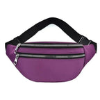 Waterproof Travel Unisex Fanny Pack Simple Design Waist Bags Fashion Bum Bag Trendy  Cross Body Chest Bags Stevvex