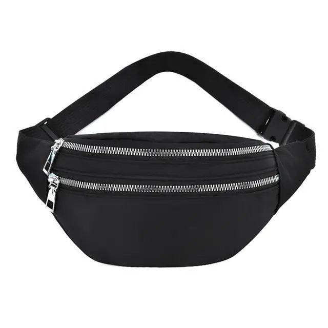 Waterproof Travel Unisex Fanny Pack Simple Design Waist Bags Fashion Bum Bag Trendy  Cross Body Chest Bags Stevvex