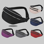 Waterproof Travel Unisex Fanny Pack Simple Design Waist Bags Fashion Bum Bag Trendy  Cross Body Chest Bags Stevvex