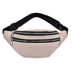 Waterproof Travel Unisex Fanny Pack Simple Design Waist Bags Fashion Bum Bag Trendy  Cross Body Chest Bags Stevvex
