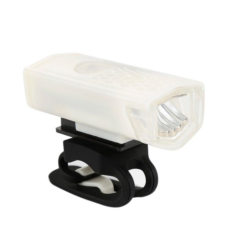 Waterproof USB LED Rechargeable Set Bicycle Lamp Mountain Cycle Front Back Headlight Lamp Flashlight Bike Powerful Bicycle Front Headlight And Back Taillight Fast Disassembly Bicycle LED Light For Road Mountain Cycling Stevvex
