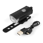 Waterproof USB LED Rechargeable Set Bicycle Lamp Mountain Cycle Front Back Headlight Lamp Flashlight Bike Powerful Bicycle Front Headlight And Back Taillight Fast Disassembly Bicycle LED Light For Road Mountain Cycling Stevvex