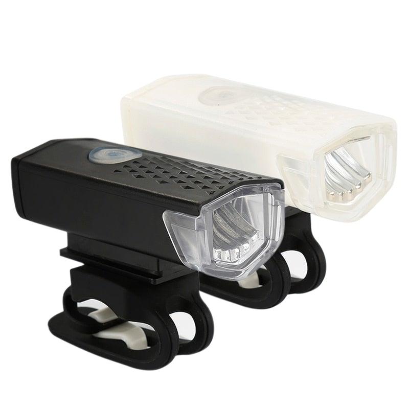 Waterproof USB LED Rechargeable Set Bicycle Lamp Mountain Cycle Front Back Headlight Lamp Flashlight Bike Powerful Bicycle Front Headlight And Back Taillight Fast Disassembly Bicycle LED Light For Road Mountain Cycling Stevvex