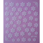 Waterproof Water Transfer Nails Art Sticker Fashion 3D Flower Design Girl And Women Manicure Tools Nail Decoration Decals Decorations Luxurious Nail Art Decoration White Feather Lace Flower Leaf Carving Design Exquisite Pattern Nail Art Supplies