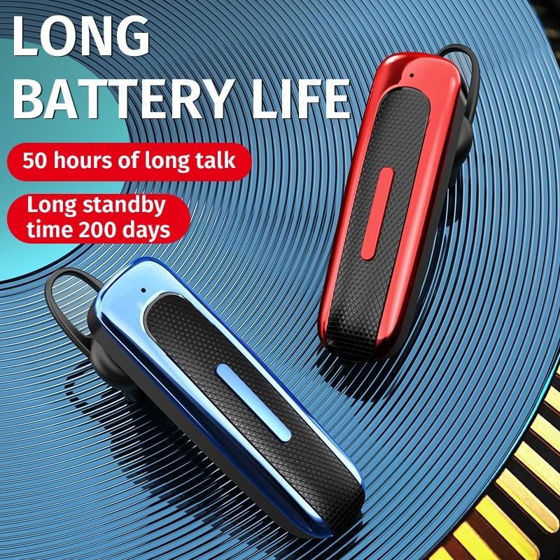 Waterproof Wireless Bluetooth Earphone Handsfree Earbuds Voice Answer in Ear Earbuds For Driving Running Headset With Mic Comfortable Ergonomic Design For Outdoor Workout Long Standby Earbuds Compatible With Smartphones Stevvex