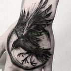 Waterproof Womens Temporary Sticker Tattoo Flower Rose Realistic Sketches For Arm Hand