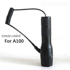 Waterproof Z45 Led Flashlight Ultra Bright Waterproof MINI Torch T6/L2/V6 zoomable 5 Modes 18650 rechargeable Battery for camping tactica Led Mini Water-Resistant Torch Light For Indoor & Outdoor Camping Hiking Accessories Gear Stevvex