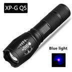 Waterproof Z45 Led Flashlight Ultra Bright Waterproof MINI Torch T6/L2/V6 zoomable 5 Modes 18650 rechargeable Battery for camping tactica Led Mini Water-Resistant Torch Light For Indoor & Outdoor Camping Hiking Accessories Gear Stevvex