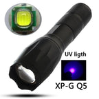 Waterproof Z45 Led Flashlight Ultra Bright Waterproof MINI Torch T6/L2/V6 zoomable 5 Modes 18650 rechargeable Battery for camping tactica Led Mini Water-Resistant Torch Light For Indoor & Outdoor Camping Hiking Accessories Gear Stevvex