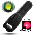 Waterproof Z45 Led Flashlight Ultra Bright Waterproof MINI Torch T6/L2/V6 zoomable 5 Modes 18650 rechargeable Battery for camping tactica Led Mini Water-Resistant Torch Light For Indoor & Outdoor Camping Hiking Accessories Gear Stevvex