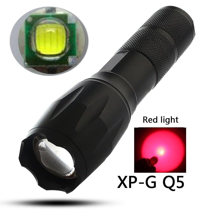 Waterproof Z45 Led Flashlight Ultra Bright Waterproof MINI Torch T6/L2/V6 zoomable 5 Modes 18650 rechargeable Battery for camping tactica Led Mini Water-Resistant Torch Light For Indoor & Outdoor Camping Hiking Accessories Gear Stevvex