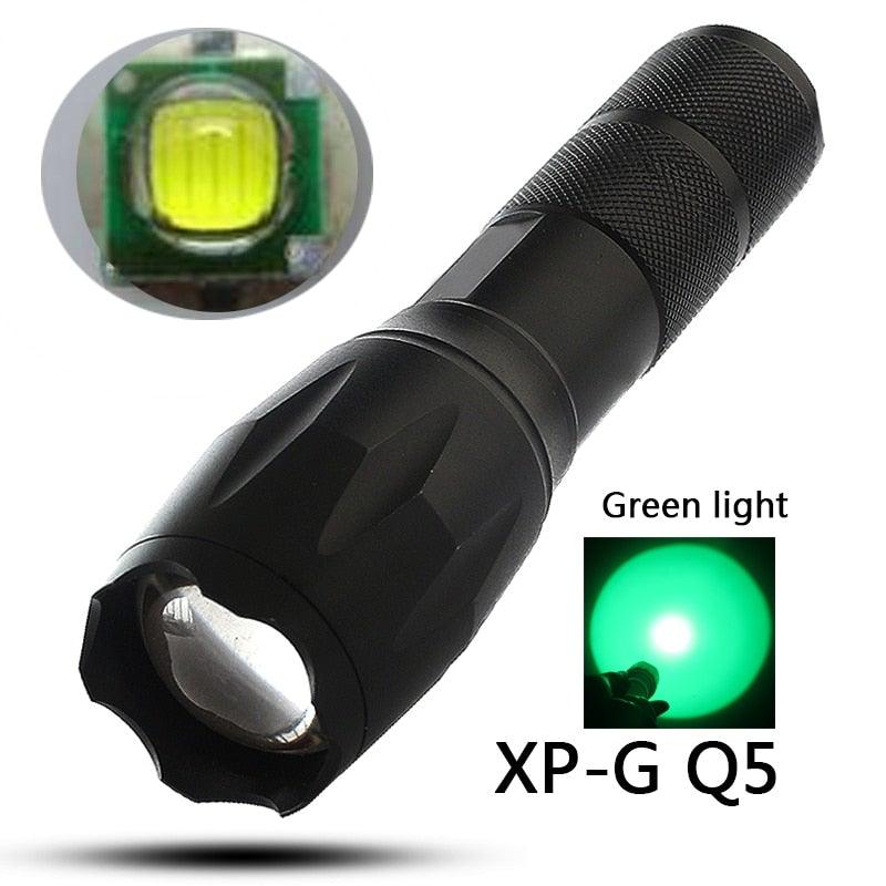 Waterproof Z45 Led Flashlight Ultra Bright Waterproof MINI Torch T6/L2/V6 zoomable 5 Modes 18650 rechargeable Battery for camping tactica Led Mini Water-Resistant Torch Light For Indoor & Outdoor Camping Hiking Accessories Gear Stevvex