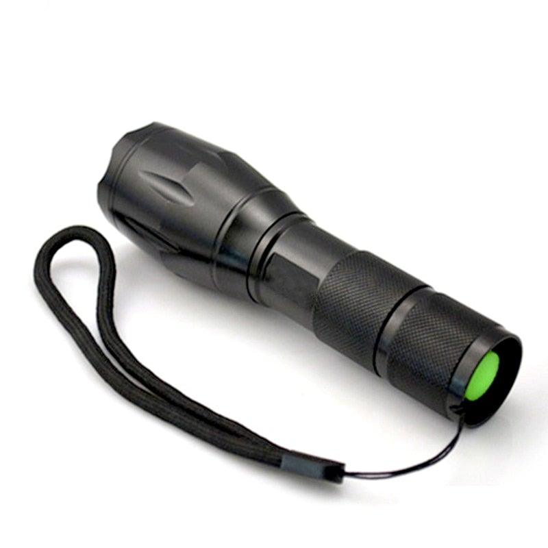 Waterproof Z45 Led Flashlight Ultra Bright Waterproof MINI Torch T6/L2/V6 zoomable 5 Modes 18650 rechargeable Battery for camping tactica Led Mini Water-Resistant Torch Light For Indoor & Outdoor Camping Hiking Accessories Gear Stevvex