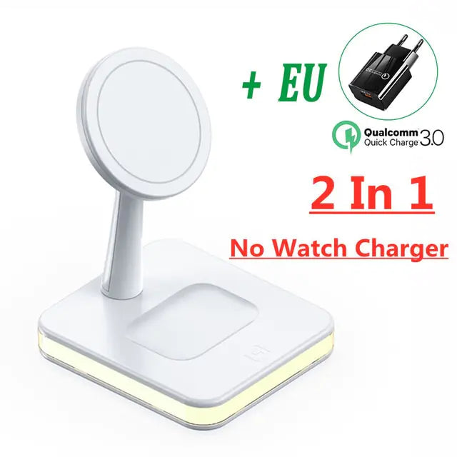 3 In 1 Magnetic Wireless Charger Stand Pi-Mart