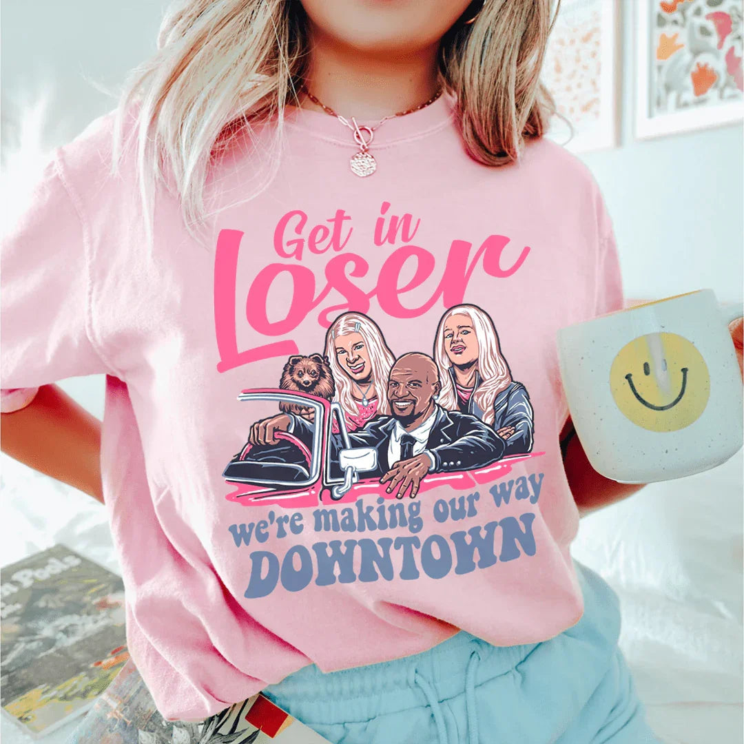 We're Making Our Way Downtown Tee Peachy Sunday