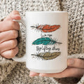 We Rise By Lifting Others Ceramic Mug 15 oz Peachy Sunday