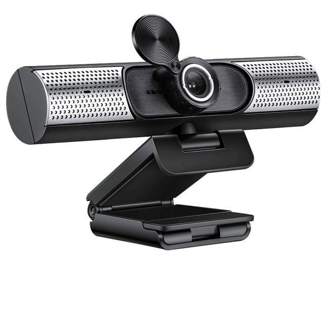 Webcam 1080P Full HD Autofocus Web Camera With Speaker Microphone USB Cam for PC Computer Laptop Video Calling Work Gaming 3D Noise Reduction Stevvex