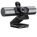 Webcam 1080P Full HD Autofocus Web Camera With Speaker Microphone USB Cam for PC Computer Laptop Video Calling Work Gaming 3D Noise Reduction Stevvex