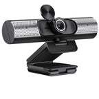 Webcam 1080P Full HD Autofocus Web Camera With Speaker Microphone USB Cam for PC Computer Laptop Video Calling Work Gaming 3D Noise Reduction Stevvex