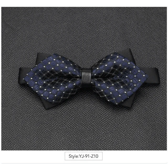 Wedding Men Butterfly Bowtie Formal Bow Ties Beautiful Printed Men Luxury Adjustable Business Bowties Stevvex