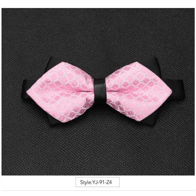 Wedding Men Butterfly Bowtie Formal Bow Ties Beautiful Printed Men Luxury Adjustable Business Bowties Stevvex